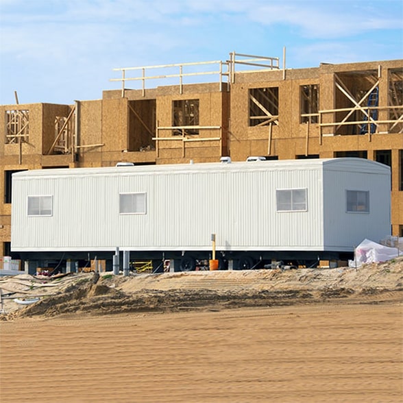 construction & jobsite shower trailers can be customized with additional amenities such as changing areas and benches for added convenience